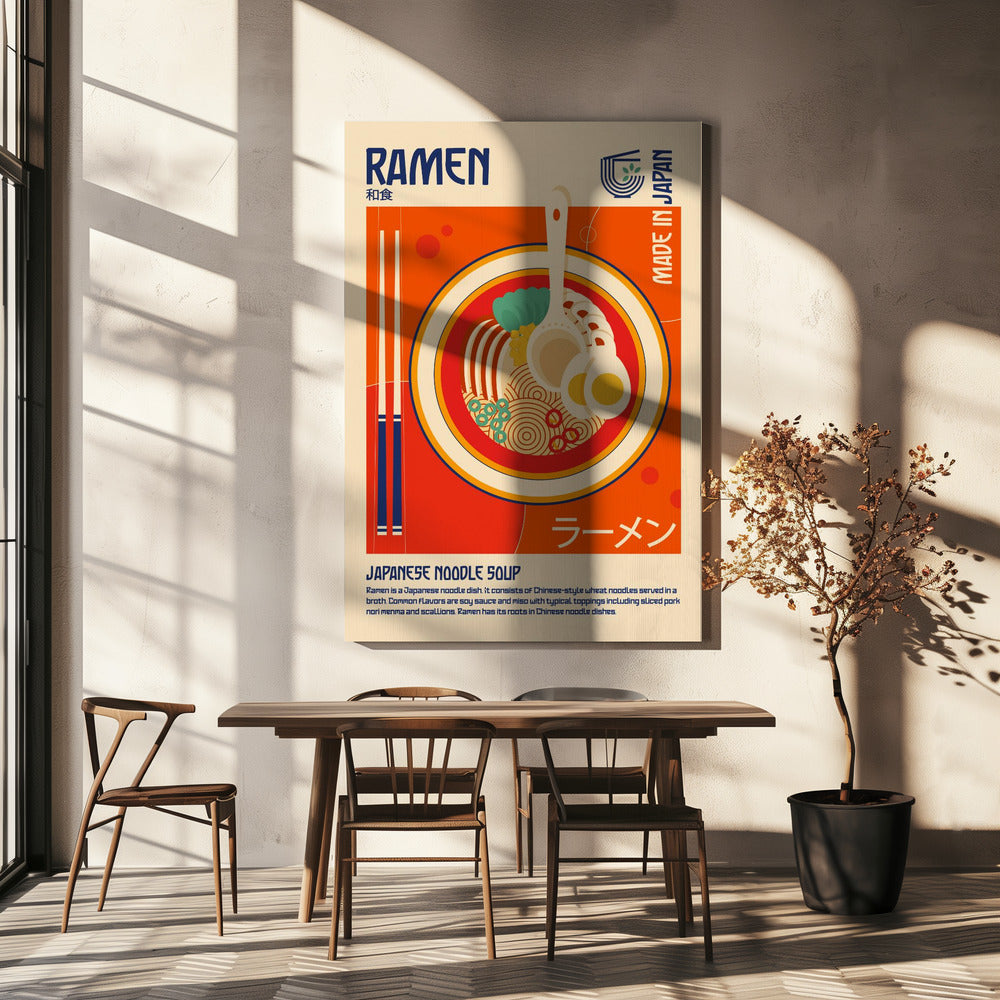 Ramen Japans eten Afdrukken | Canvasprints