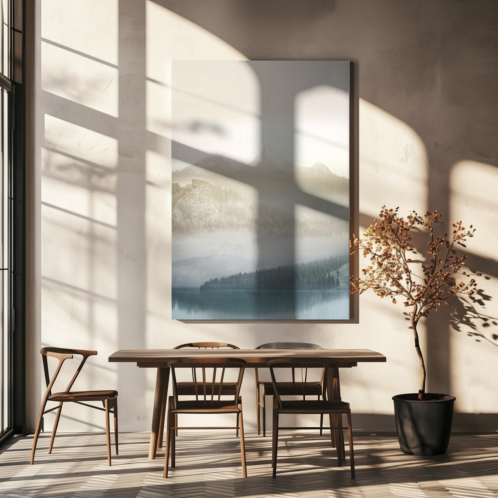 Vanille Landschap III | Canvasprints