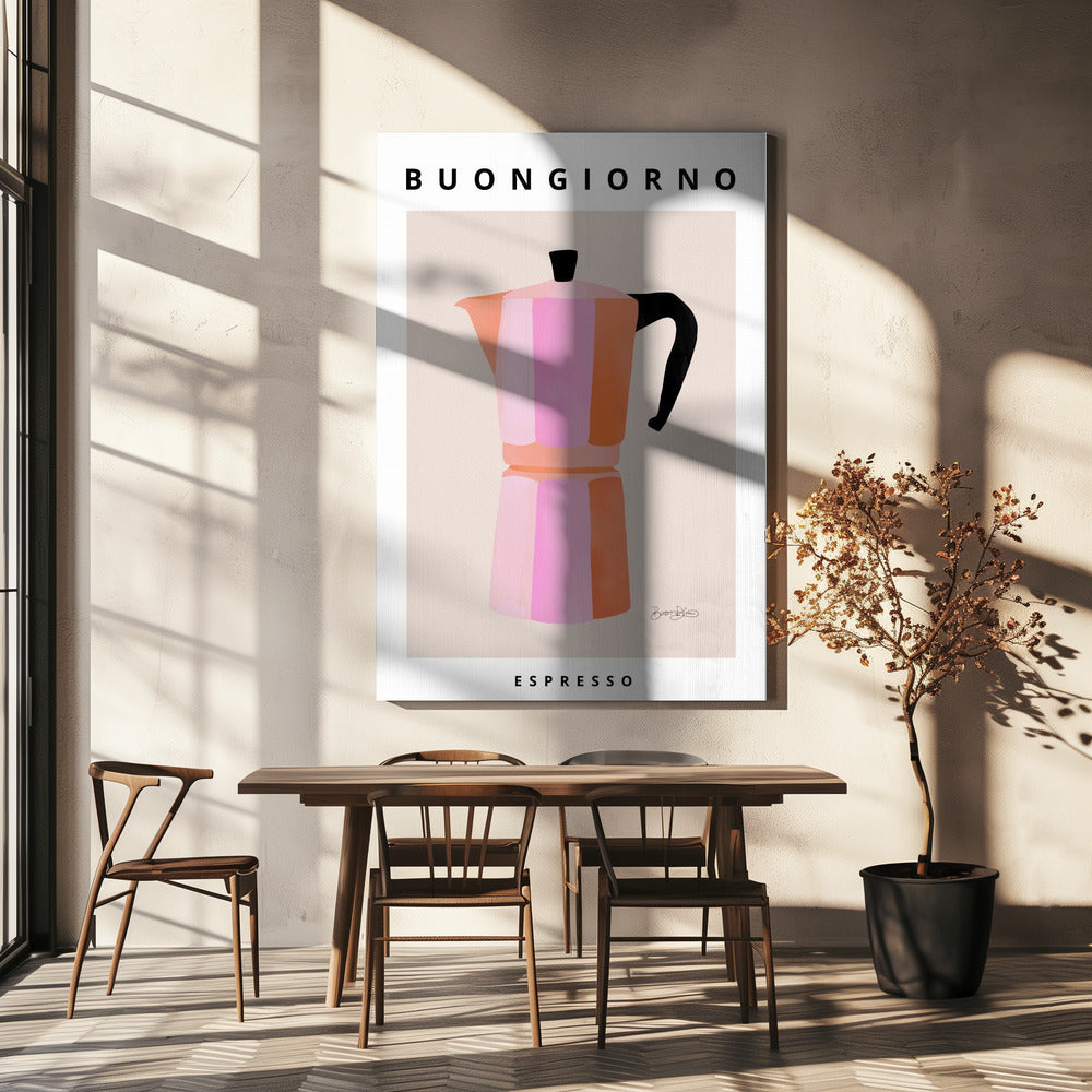 Guten Morgen Espresso | Leinwand-Bilder