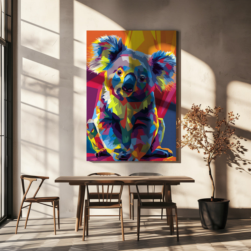 WPAP-koalor | Canvas