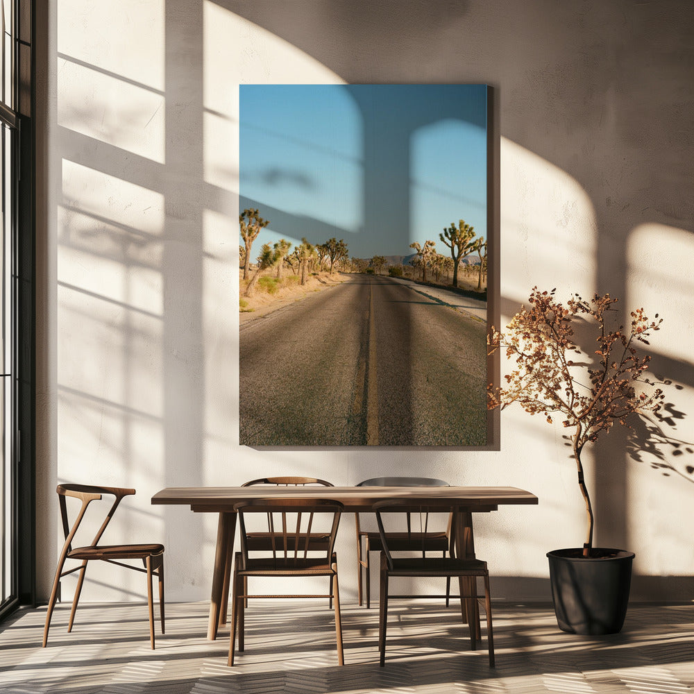 Joshua Tree Road II | Canvasprints