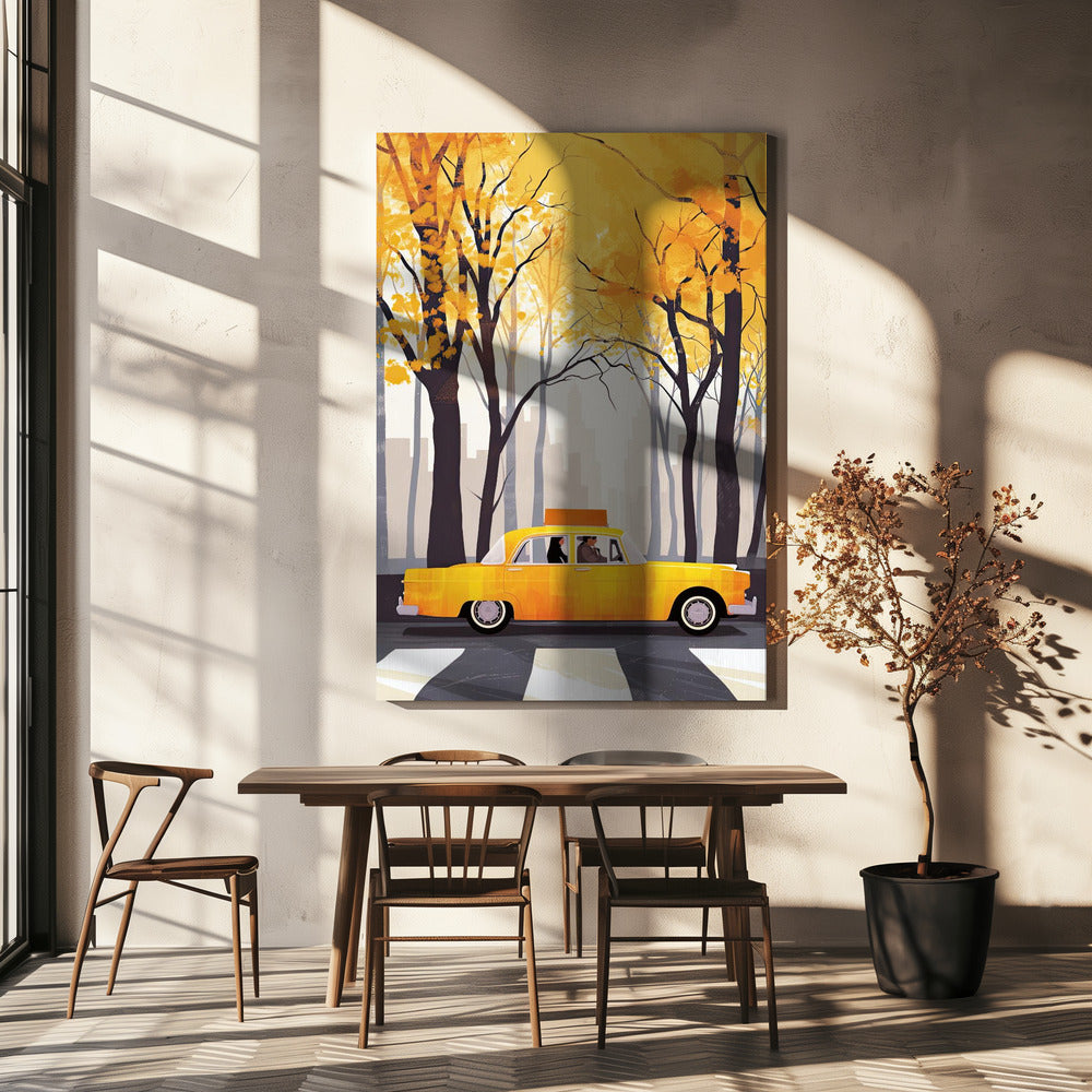 Pittura digitale ad acquerello di New York City (6) | Stampe su Tela