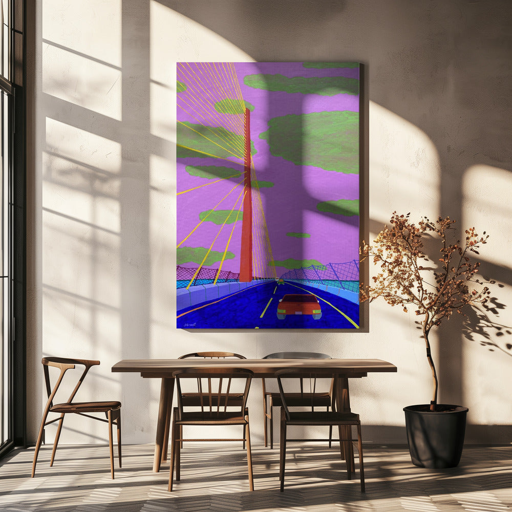 Sunshine Syway Brug #2 | Canvasprints