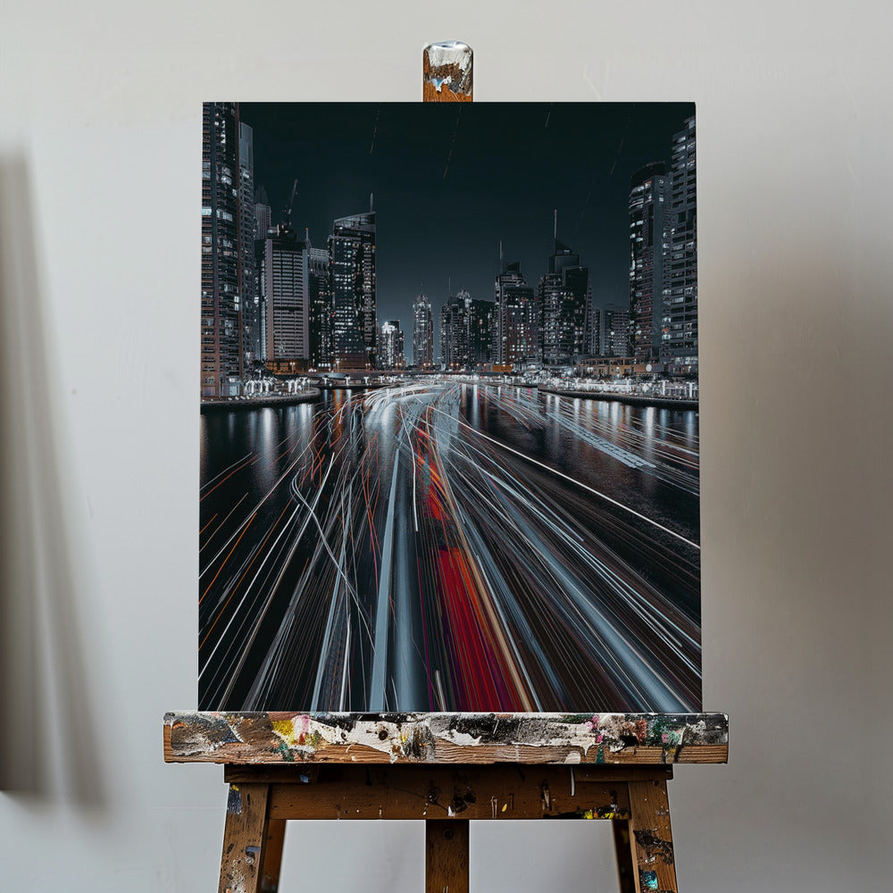 Trafikstockning i Dubaikanalen | Canvas