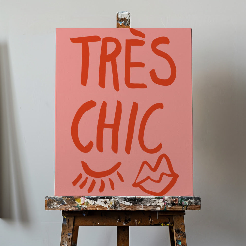 Très Chic Pink | Tableaux sur Toile