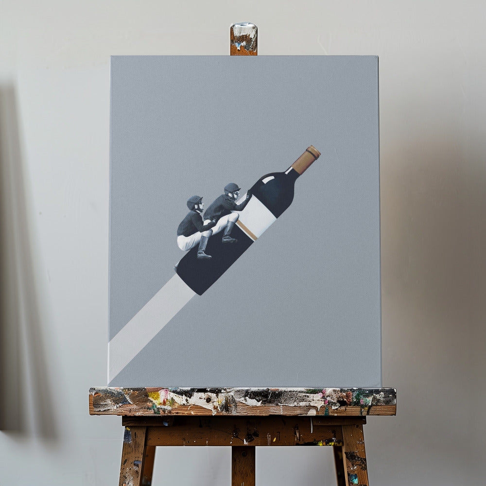 Nous roulons jusqu'à l'aube | Tableaux sur Toile