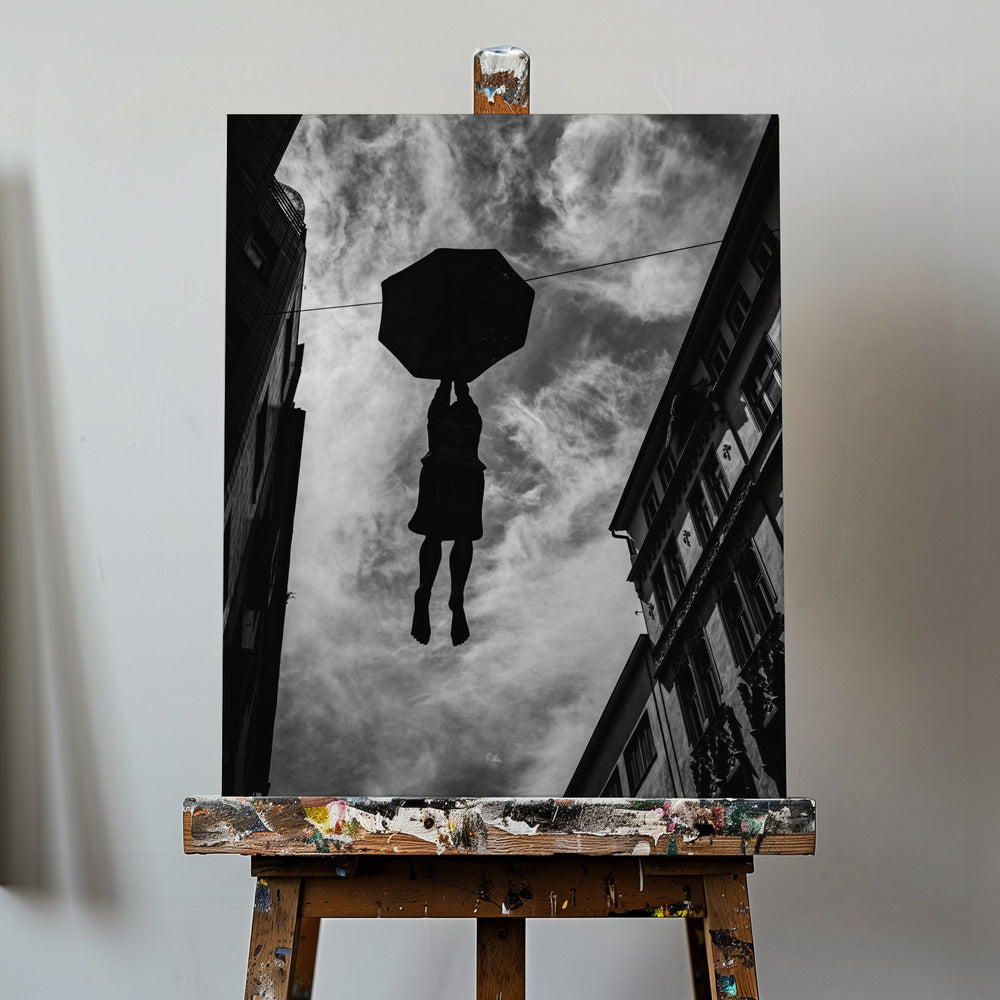 Hänger ut där | Canvas