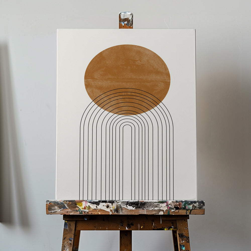 Abstrakt flöde nr 2. | Canvas