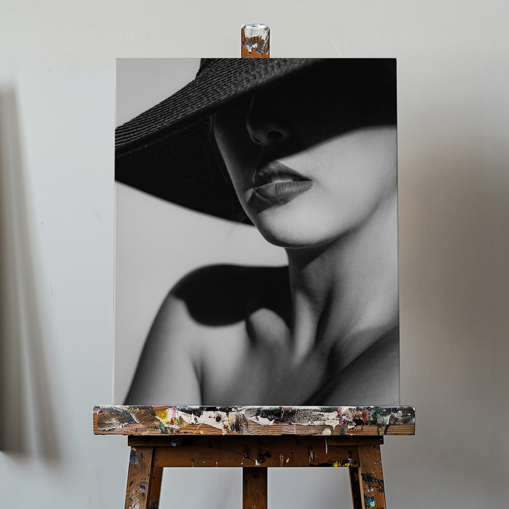 Hoed en Schaduw | Canvasprints