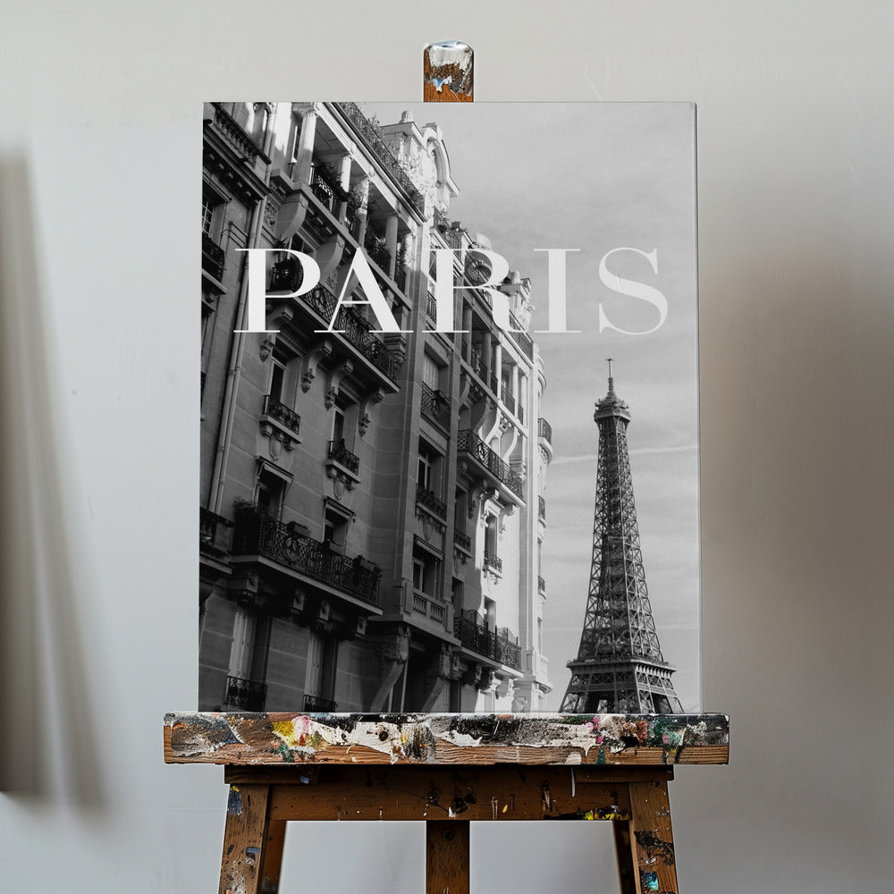 Testo di Parigi 3 | Stampe su Tela