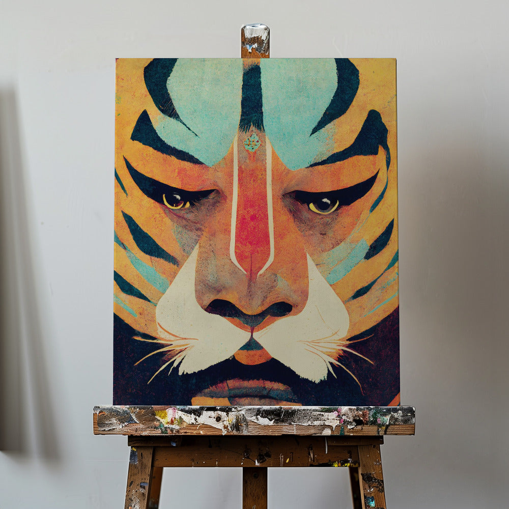 Tigre forte | Stampe su Tela