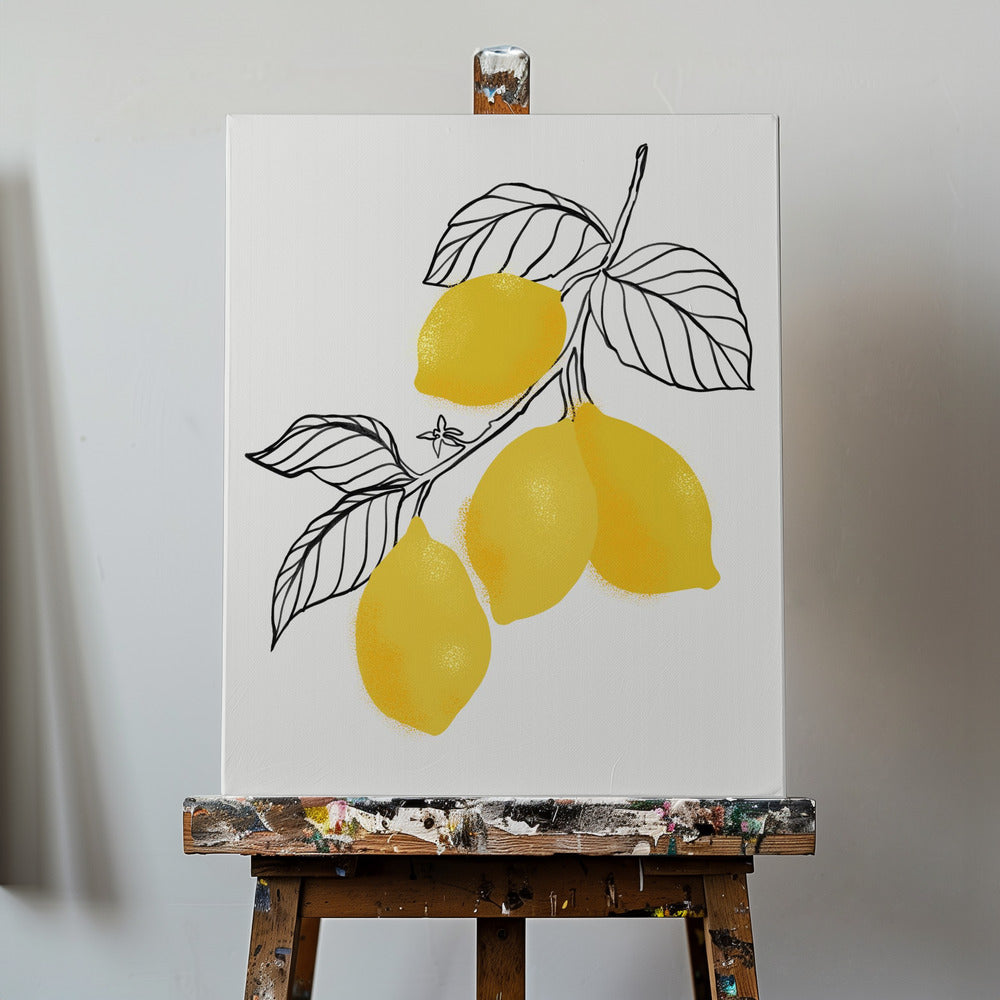 Citrons | Tableaux sur Toile