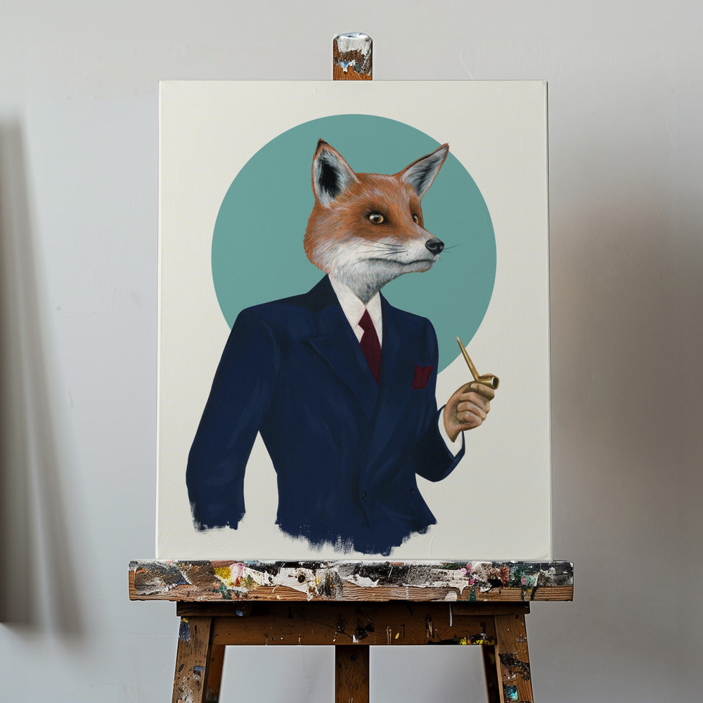 Herr Fox | Lerretsbilder