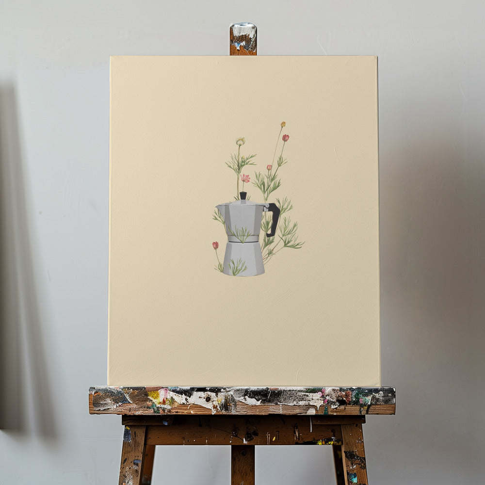 Blomstermoka express | Lærredsbilleder