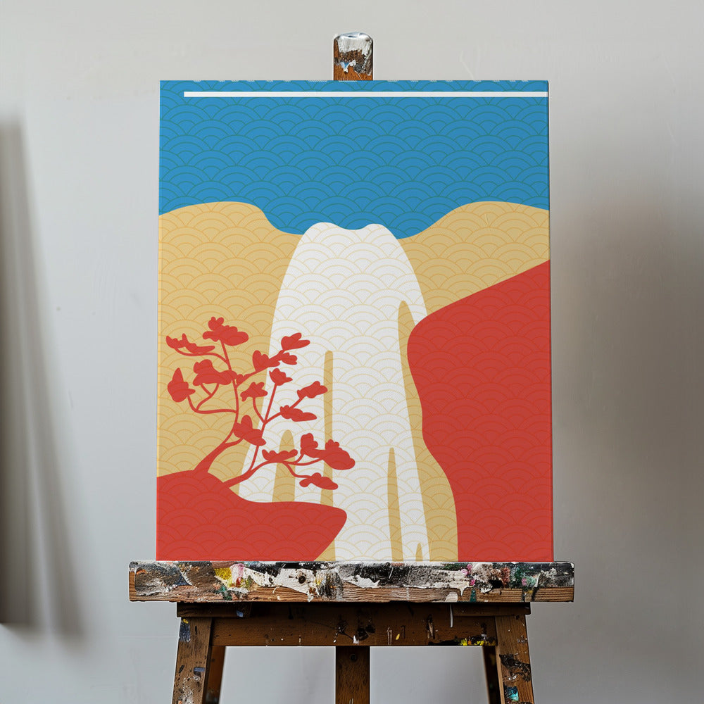 Reizen Japan Minimalisme I | Canvasprints