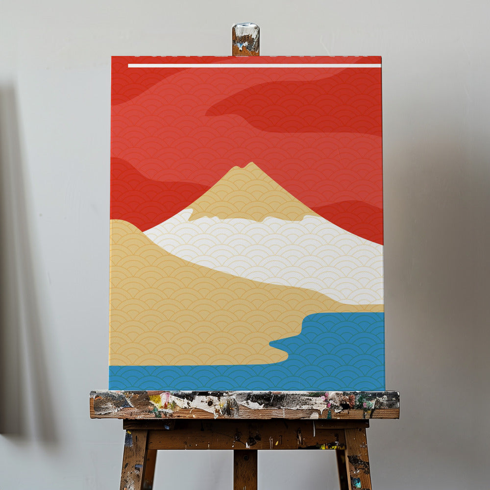 Reizen Japan Minimalisme II | Canvasprints