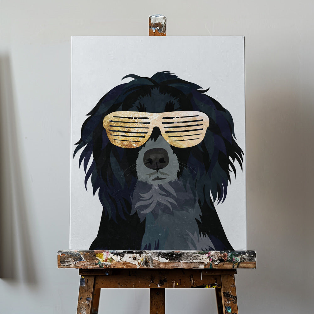 Cockerspaniel Hiphop | Stampe su Tela