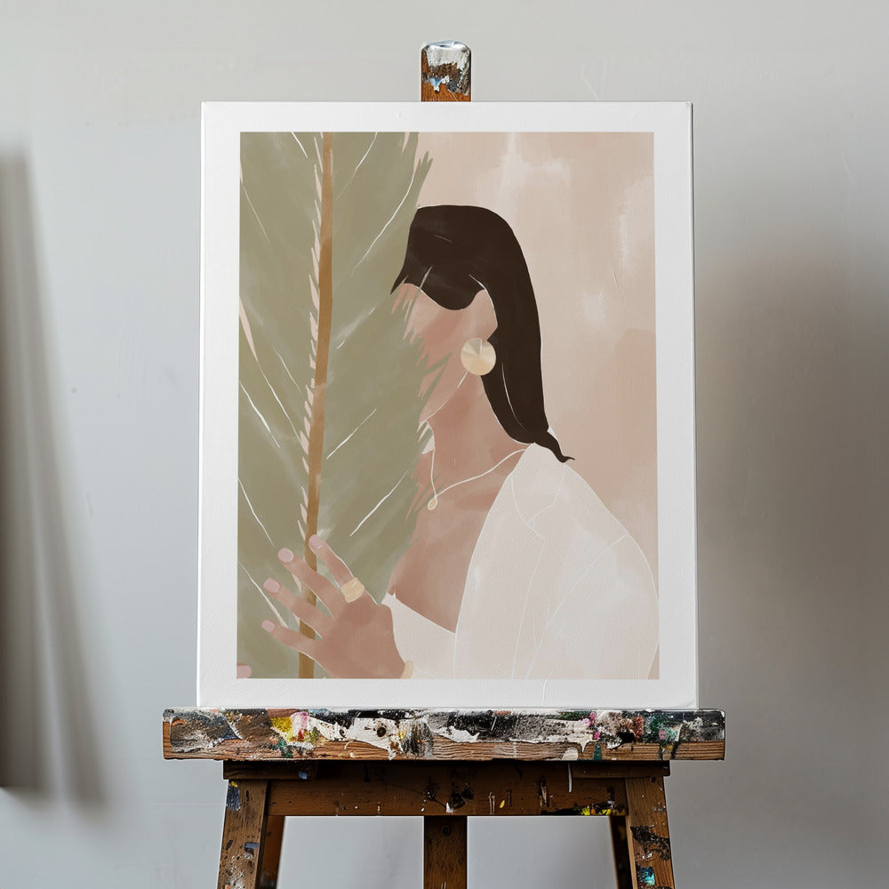 Chica Planta | Impresiones en Lienzo