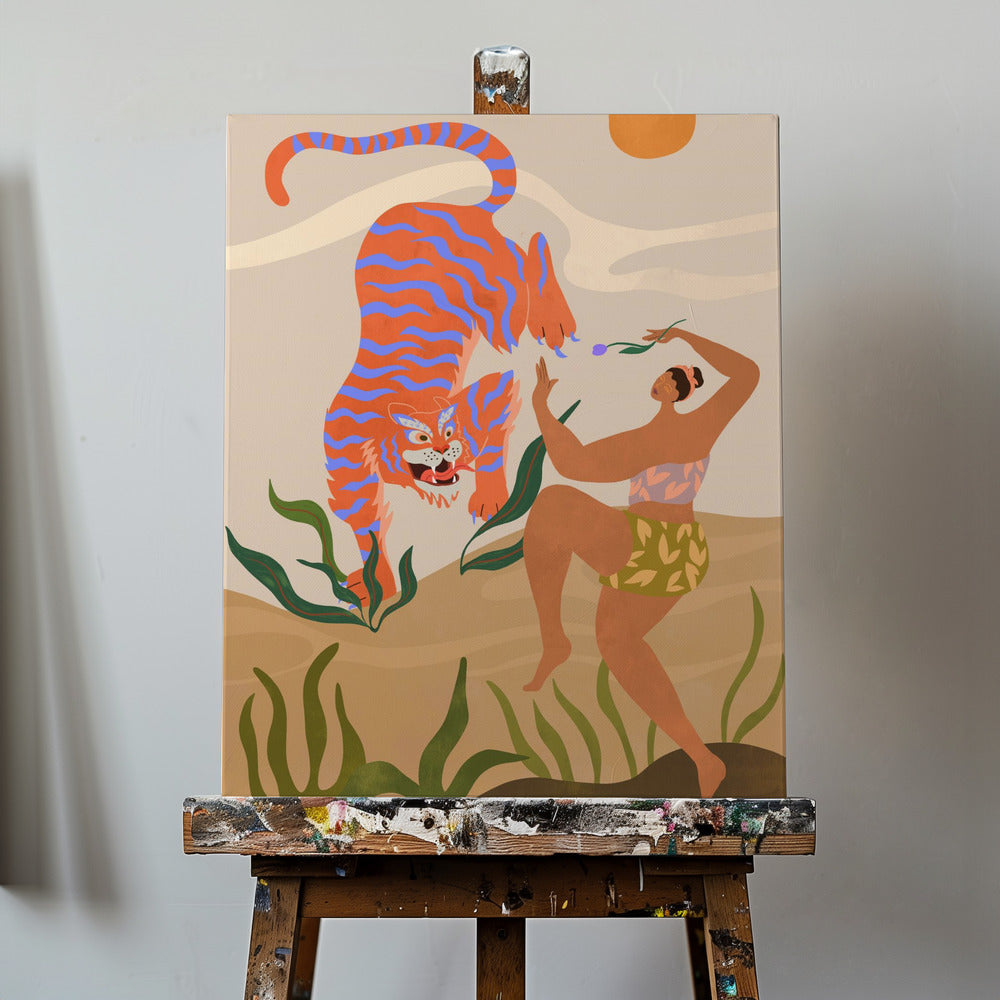 Dans met mij | Canvasprints