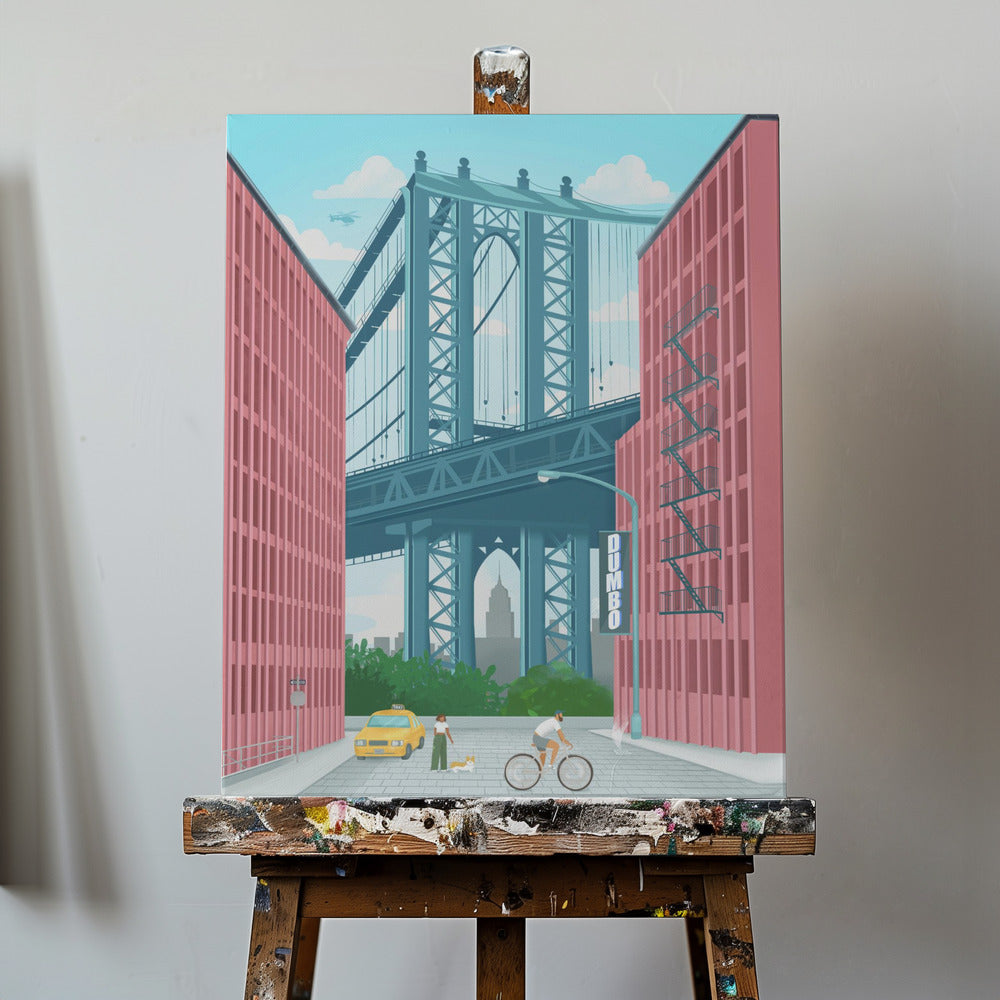 Dumbo, New York | Leinwand-Bilder