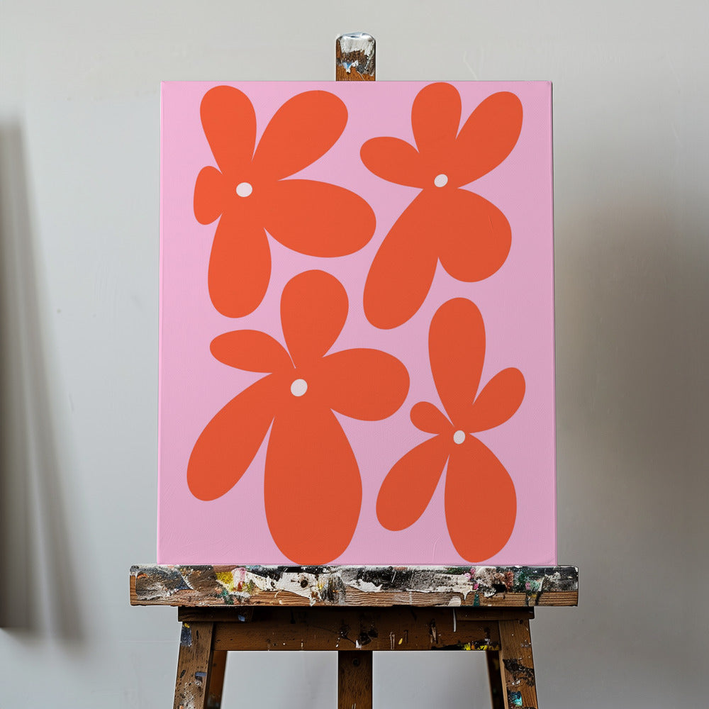 Orange Blossoms Parade | Canvas