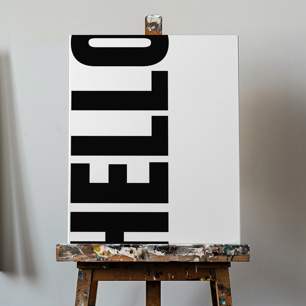 Vertical Greeting | Canvas