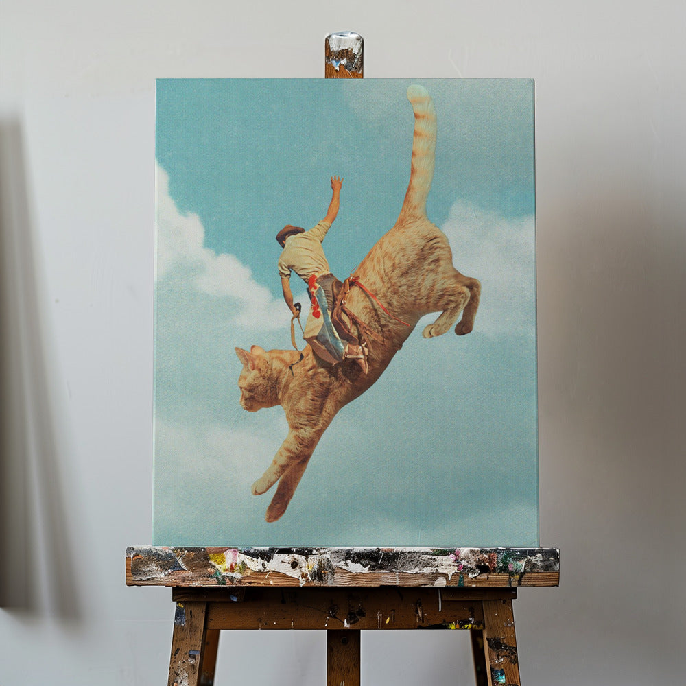 Meehaw Rodio-katt | Canvas