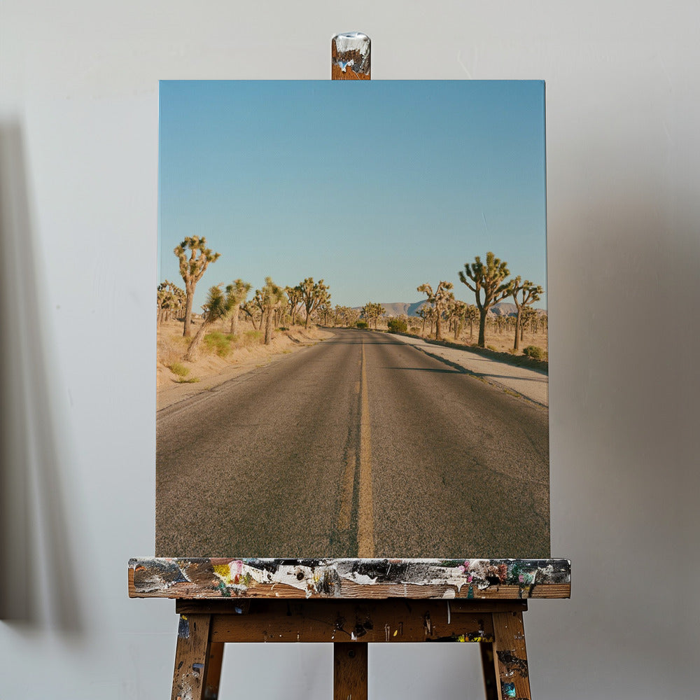 Joshua Tree Road II | Canvasprints