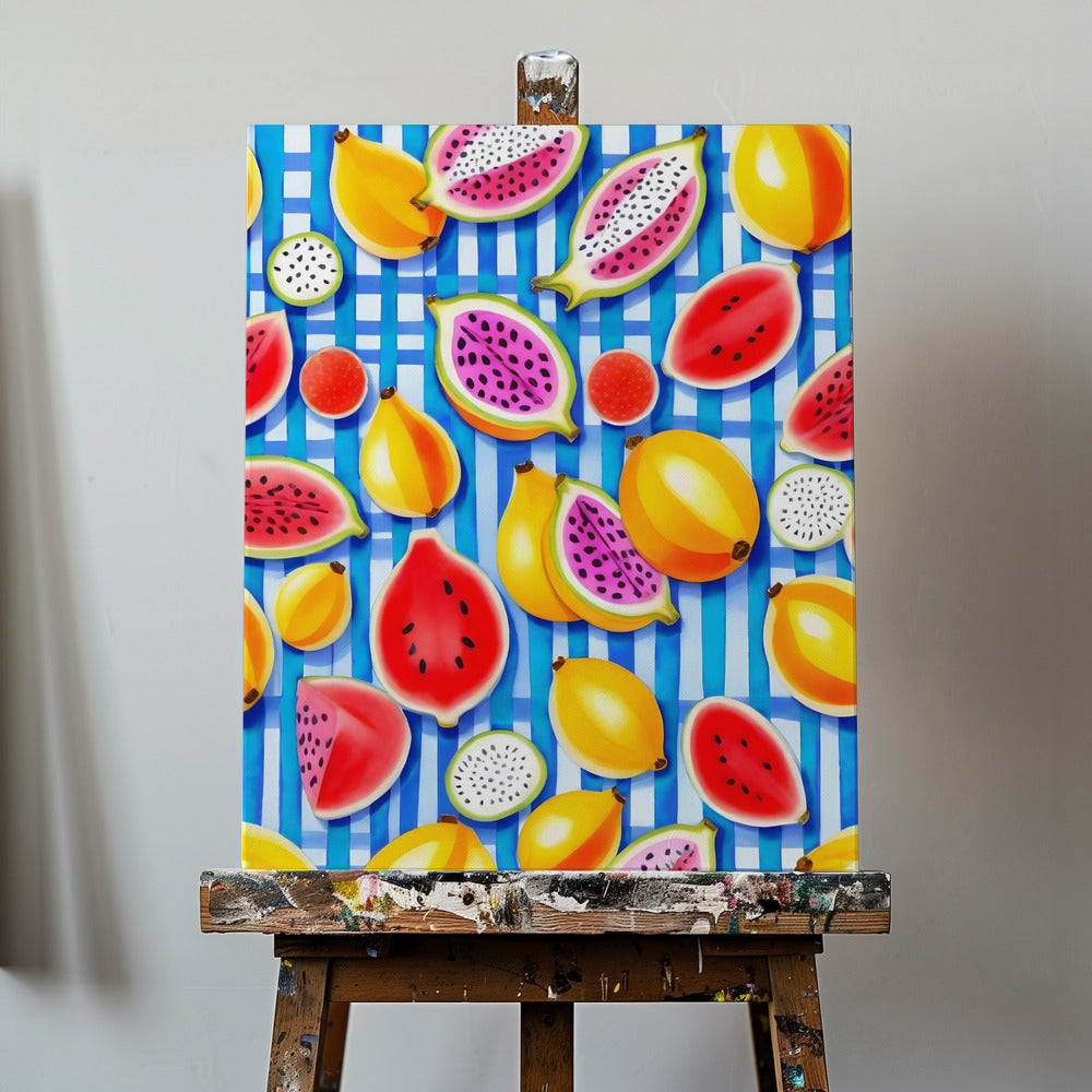 Tropical Fruit Pop | Canvas