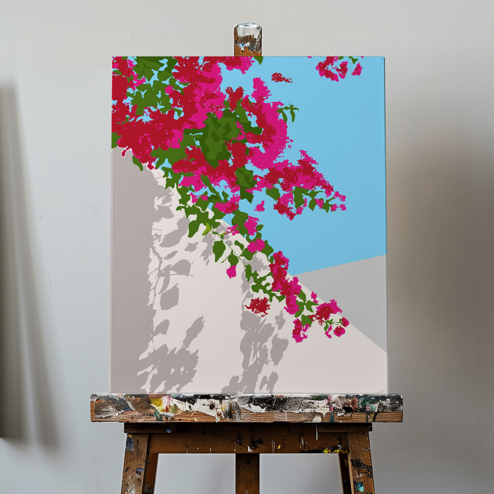 Bougainvillea bloesem | Canvasprints
