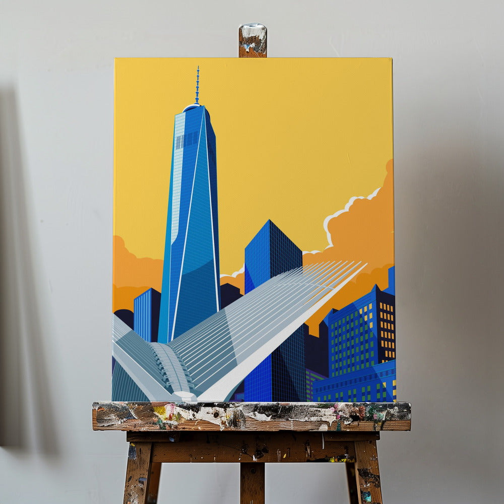 WTC & Oculus New York City | Lærredsbilleder