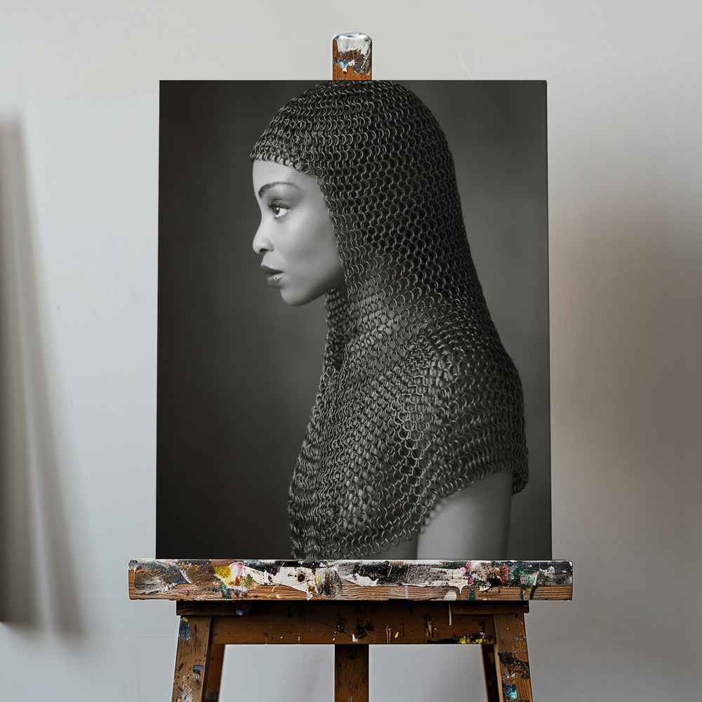 Lady Chainmail | Canvasprints
