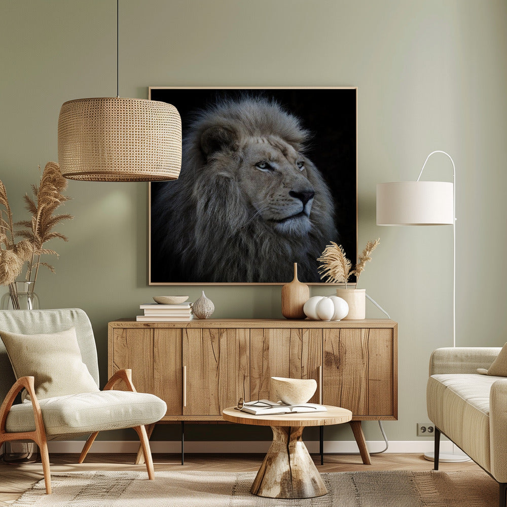Stolt lejon | Canvas