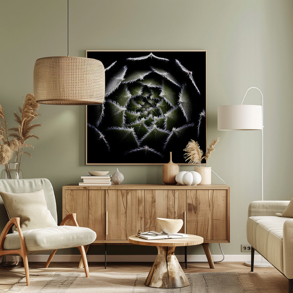Sempervivum-Rosette | Leinwand-Bilder