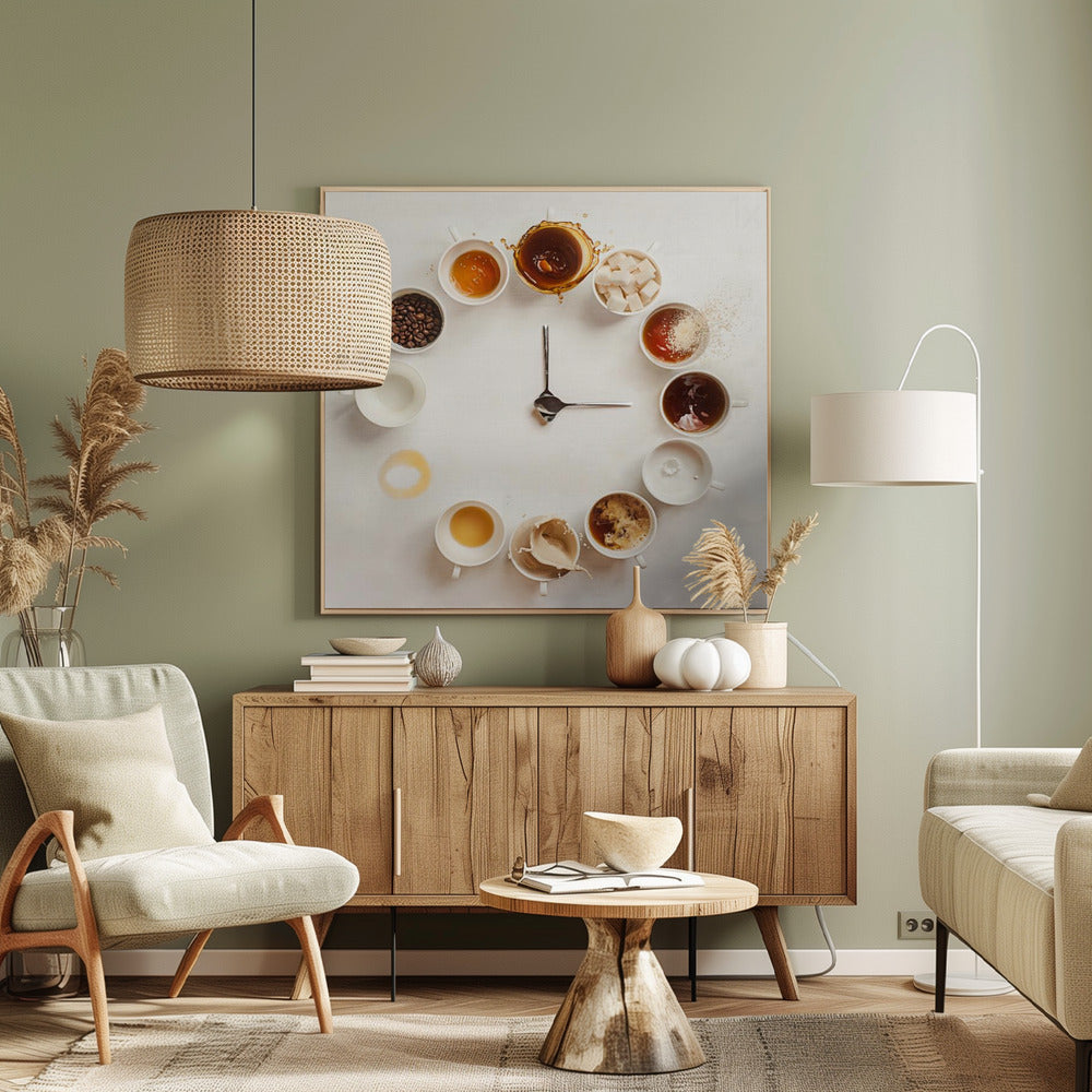 Es ist immer Kaffeezeit | Leinwand-Bilder