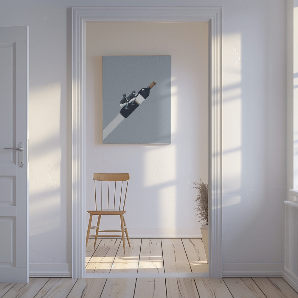 Nous roulons jusqu'à l'aube | Tableaux sur Toile