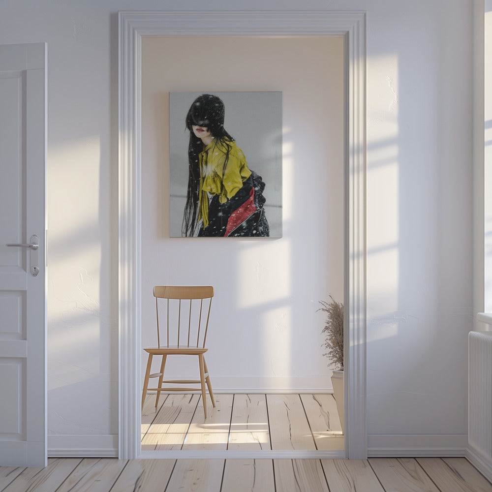 Der Beginn des Schnees | Leinwand-Bilder