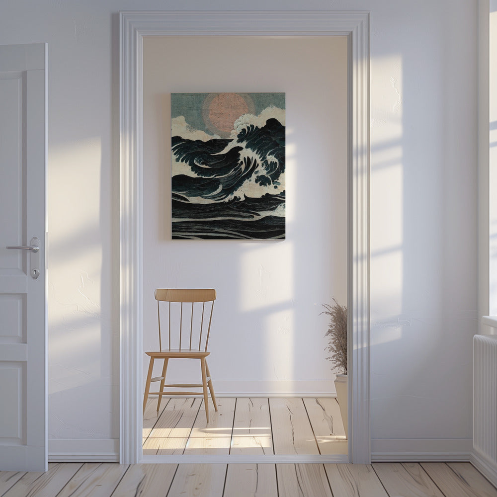 Ville bølger | Lerretsbilder