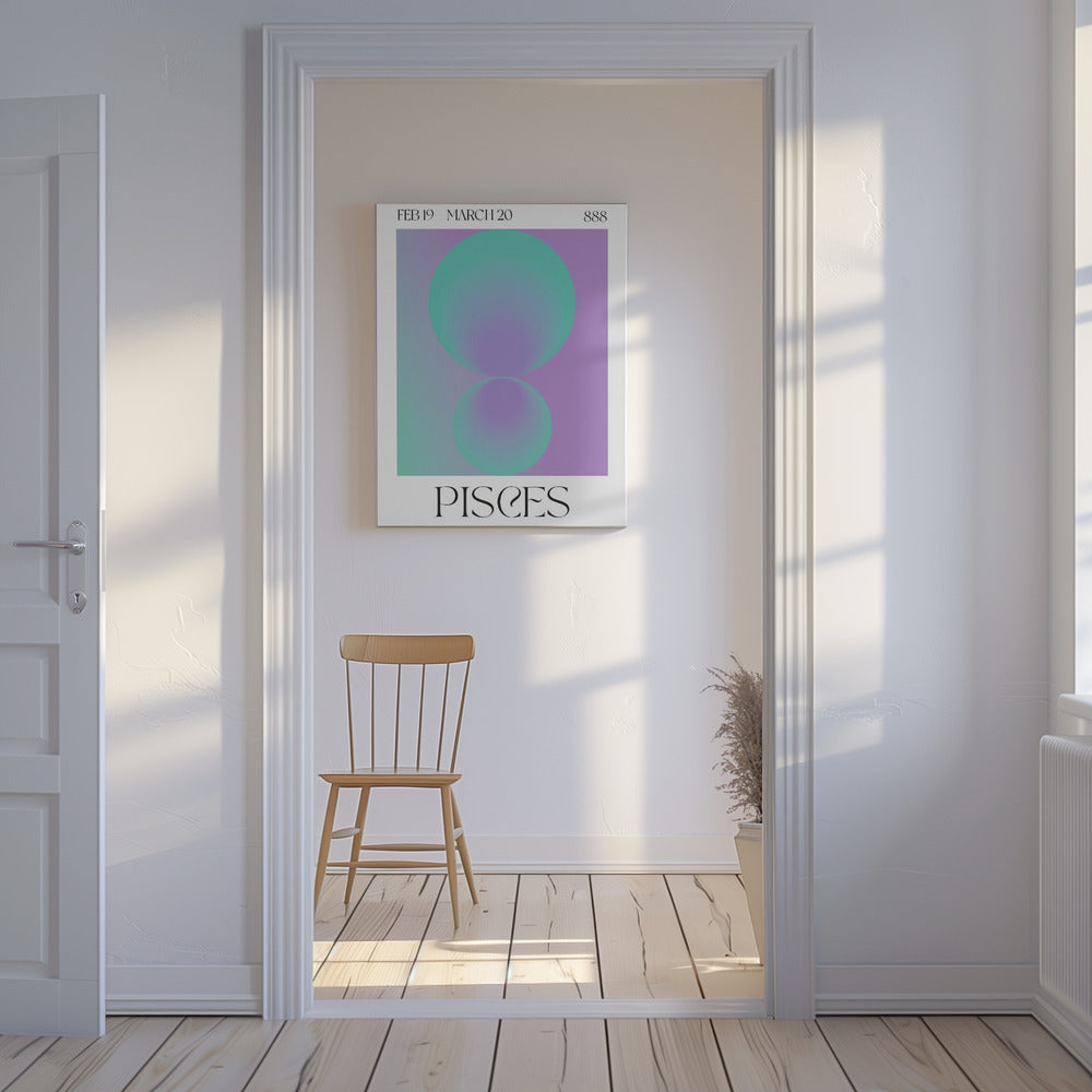 Pisces Aura Angel Number 888 | Canvas