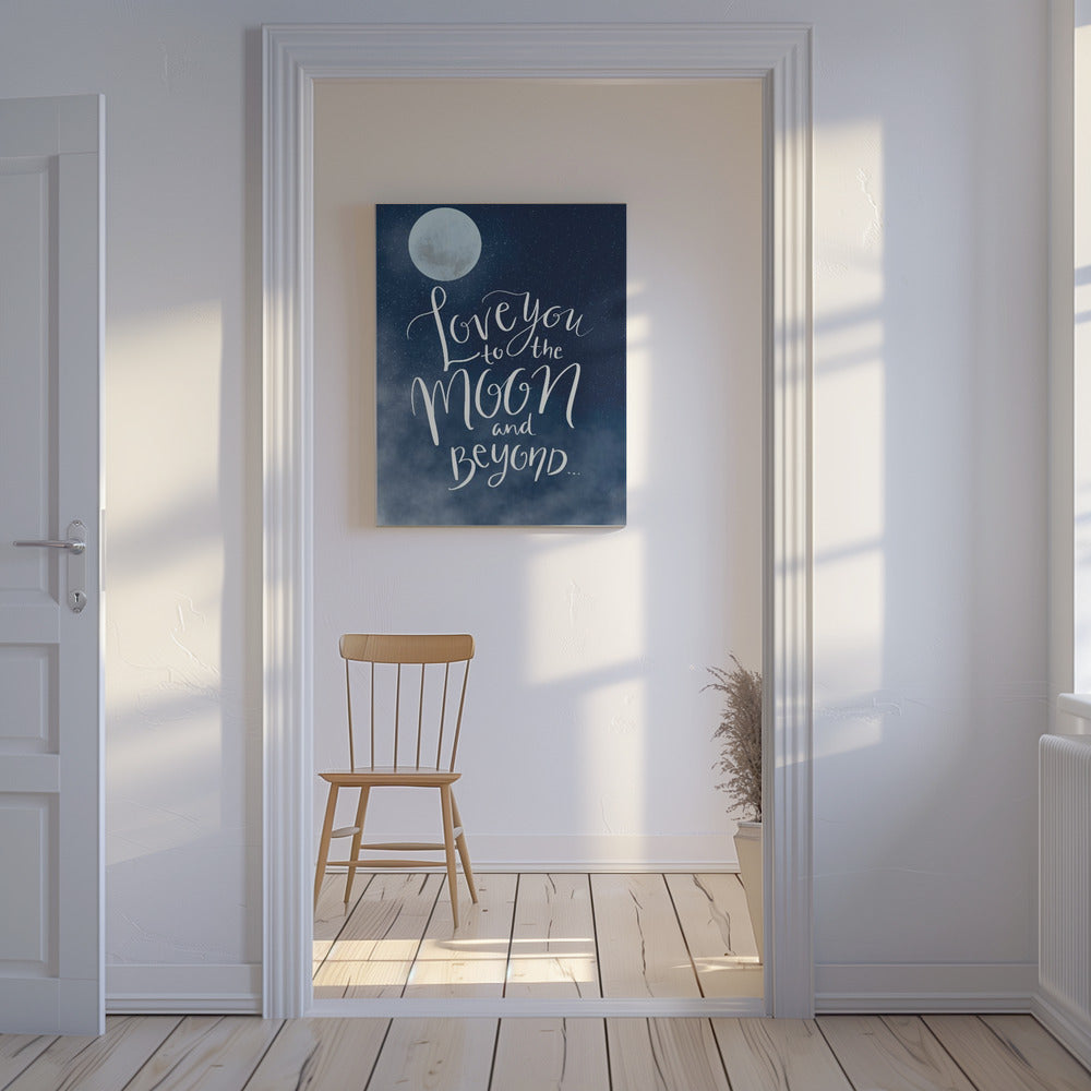 Verso la Luna | Stampe su Tela