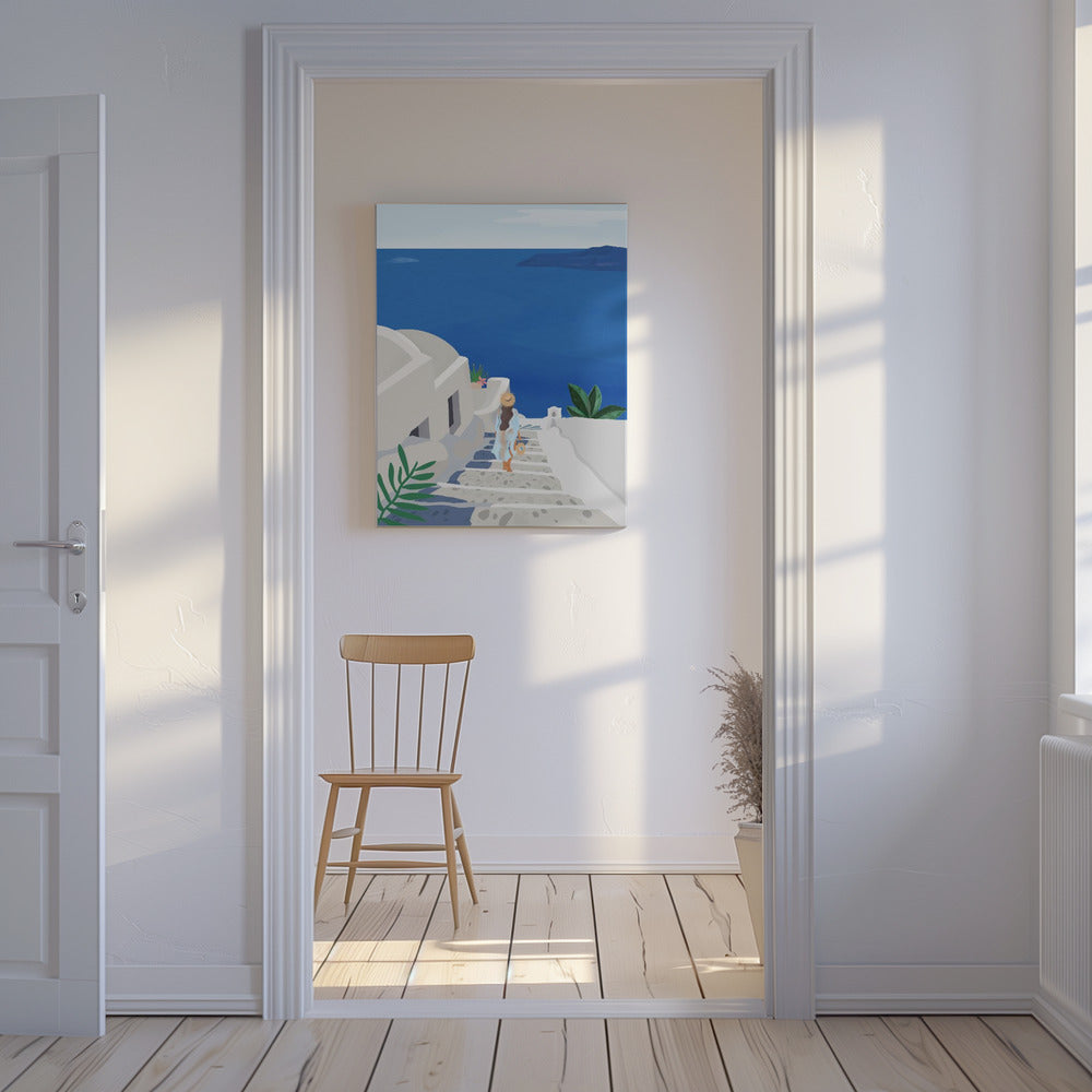 Inn i det blå | Lerretsbilder