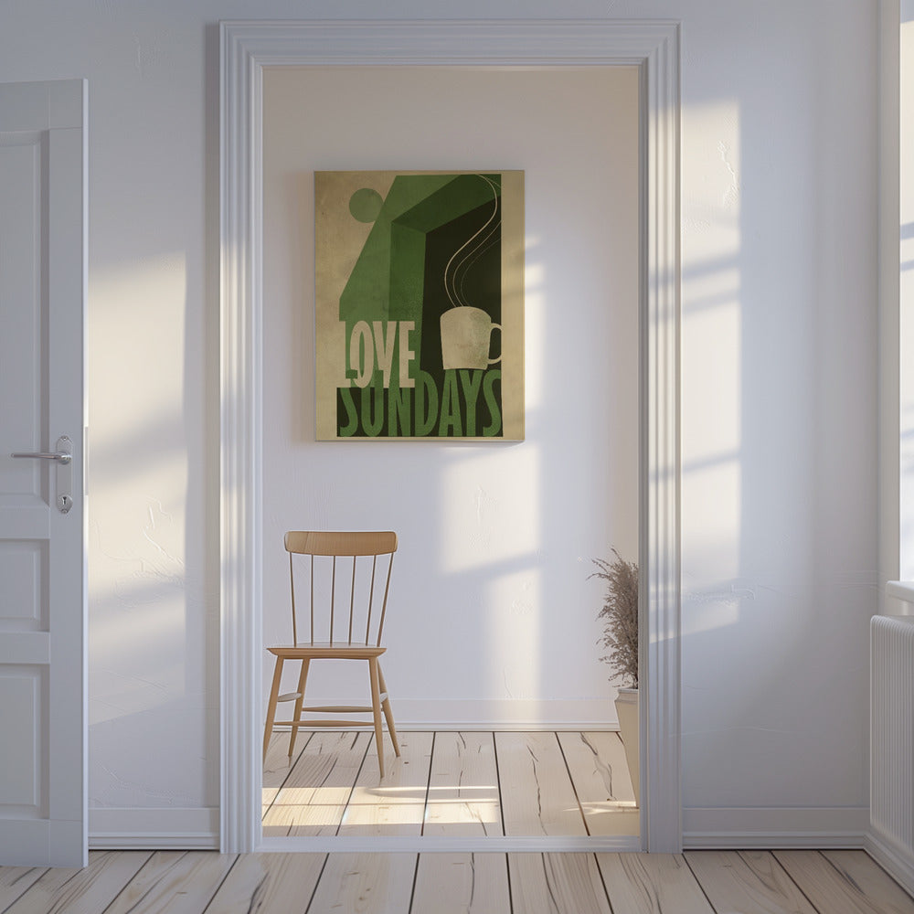 Impression Love Sunday | Tableaux sur Toile
