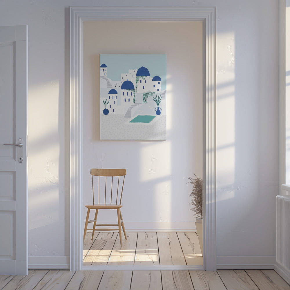 Santorini | Canvas
