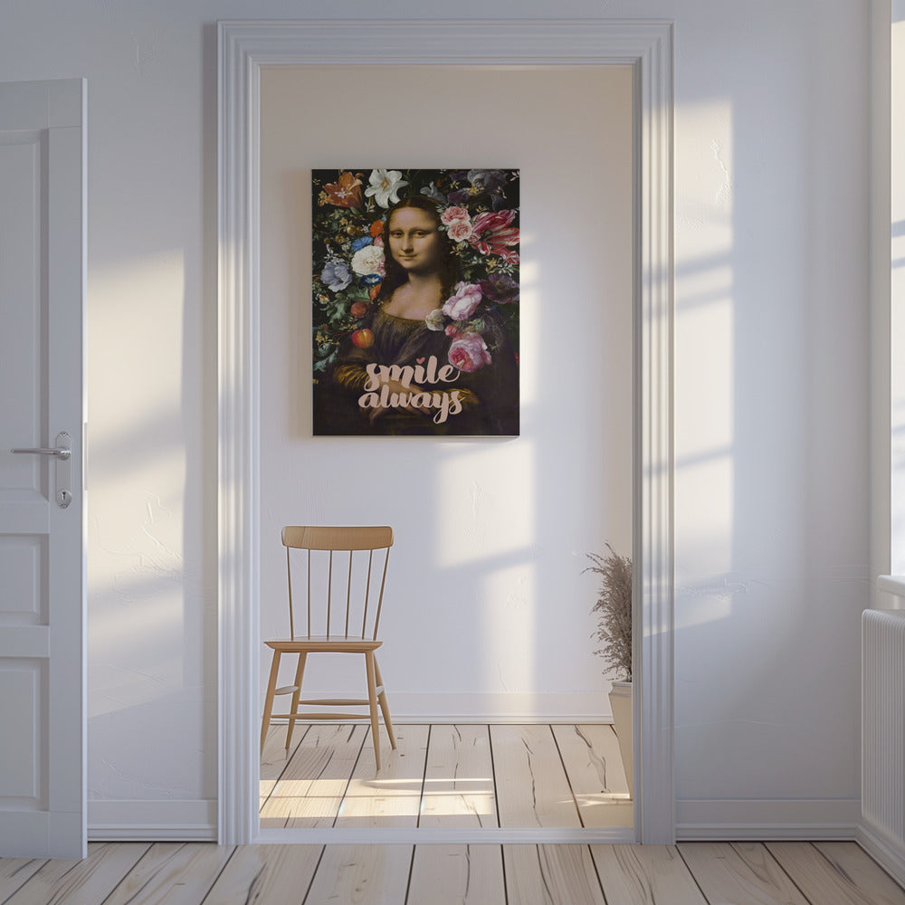 Smil altid, Mona Lisa | Lærredsbilleder