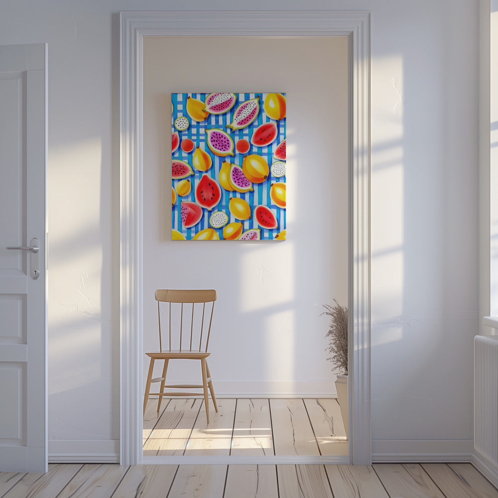 Tropical Fruit Pop | Canvas