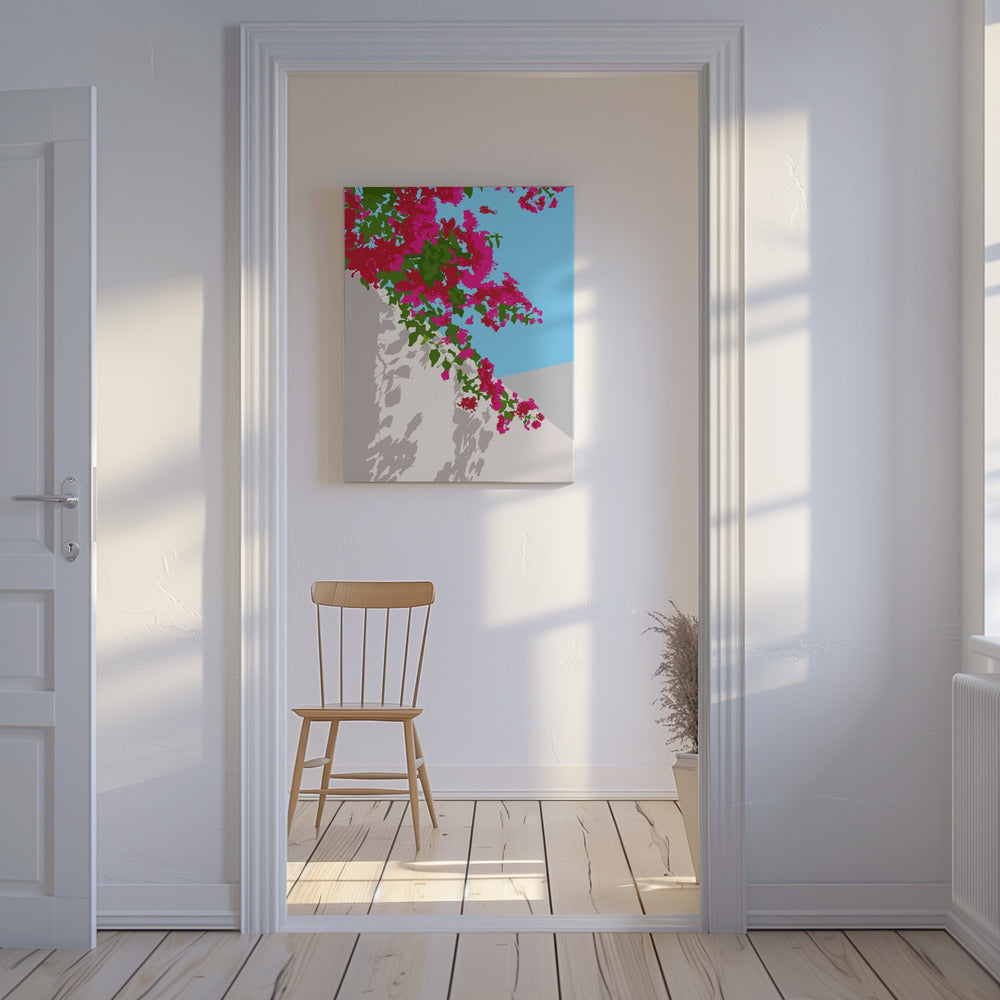 Bougainvillea bloesem | Canvasprints