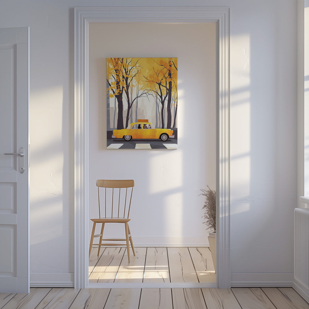 Pittura digitale ad acquerello di New York City (6) | Stampe su Tela