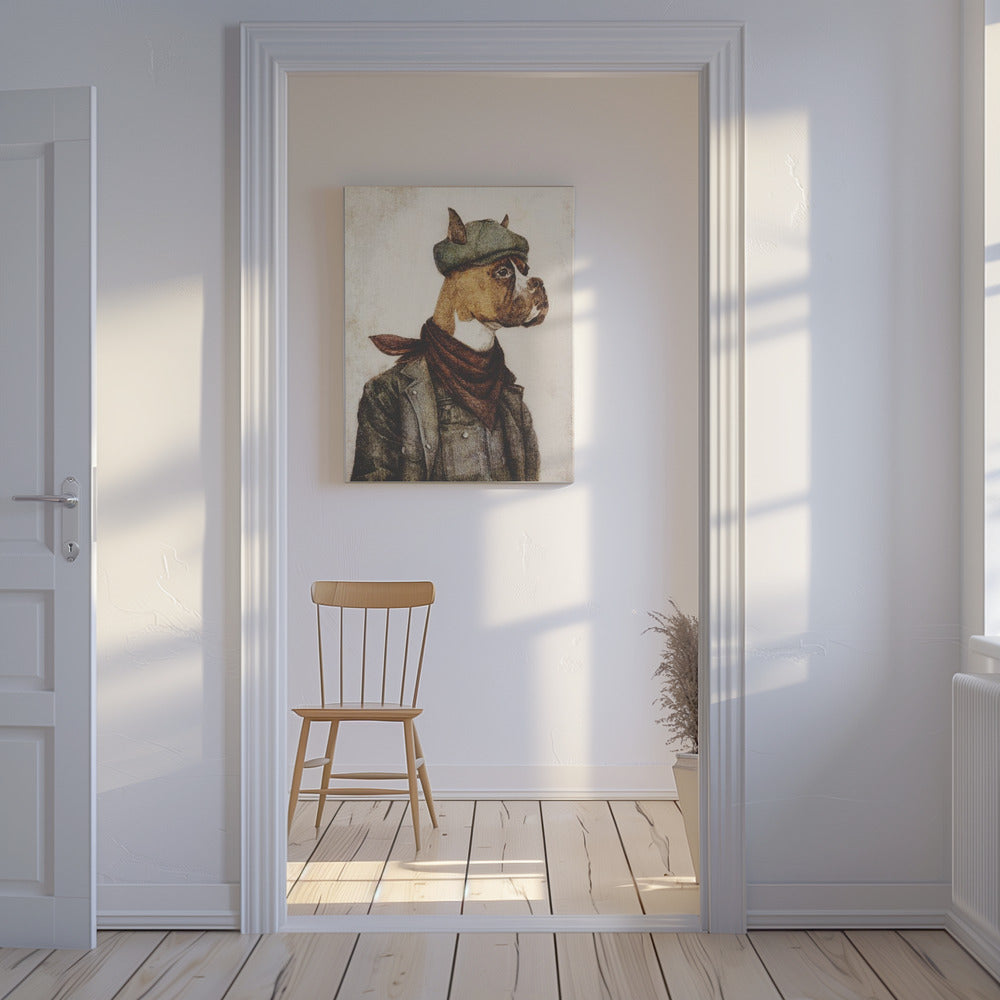 Harter Arbeiter | Leinwand-Bilder