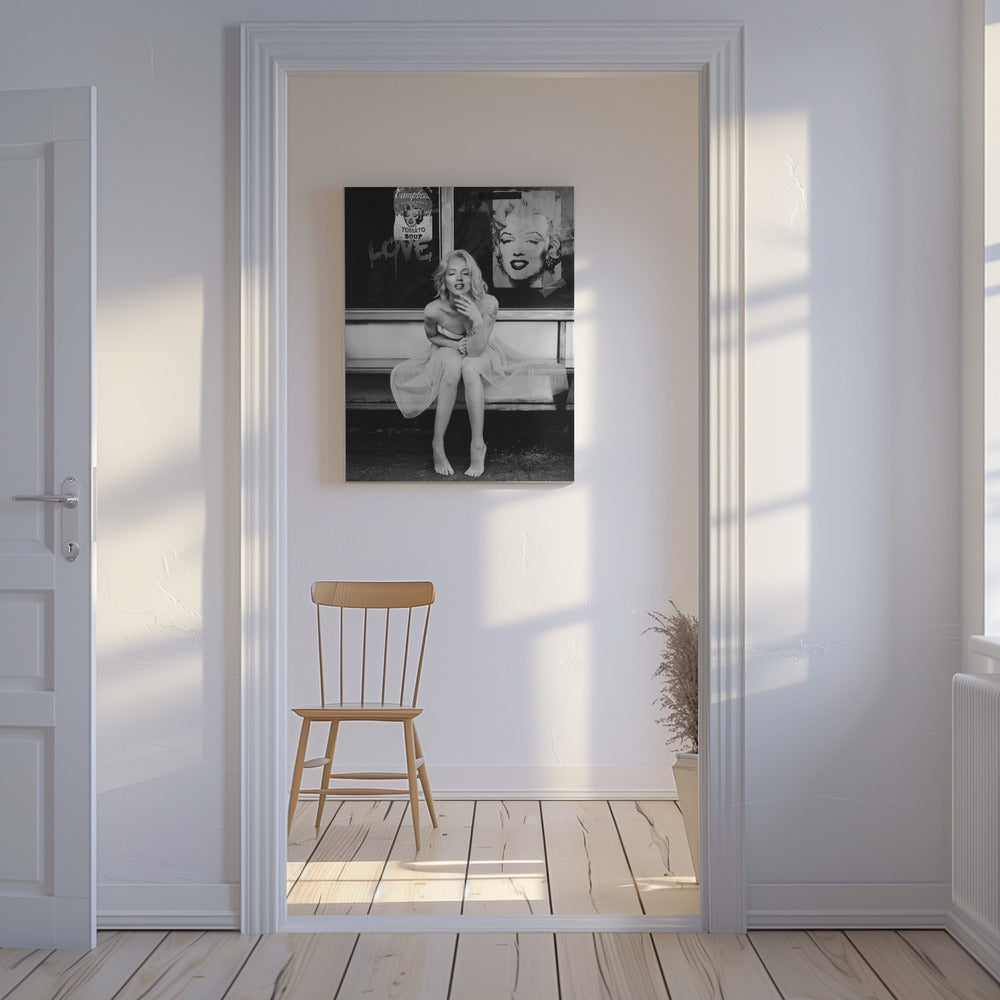 Uusi Marilyn BW | Canvastaulut