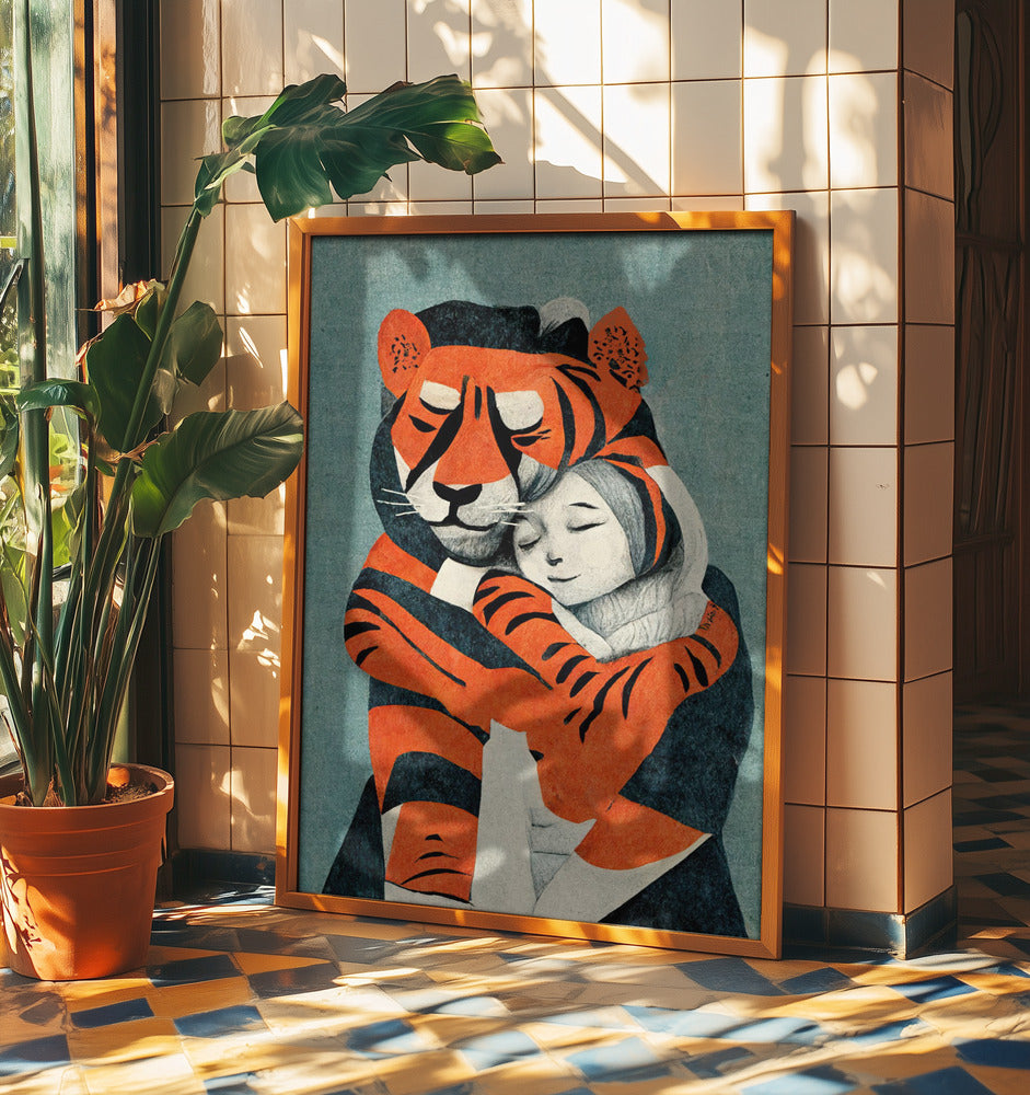 Tigerns omfamning | Poster